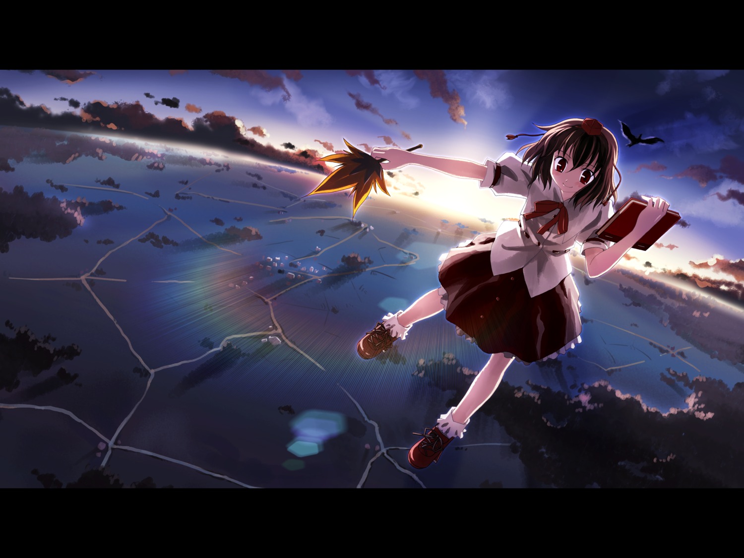 shameimaru_aya studio_s.d.t. touhou yuuki_tatsuya