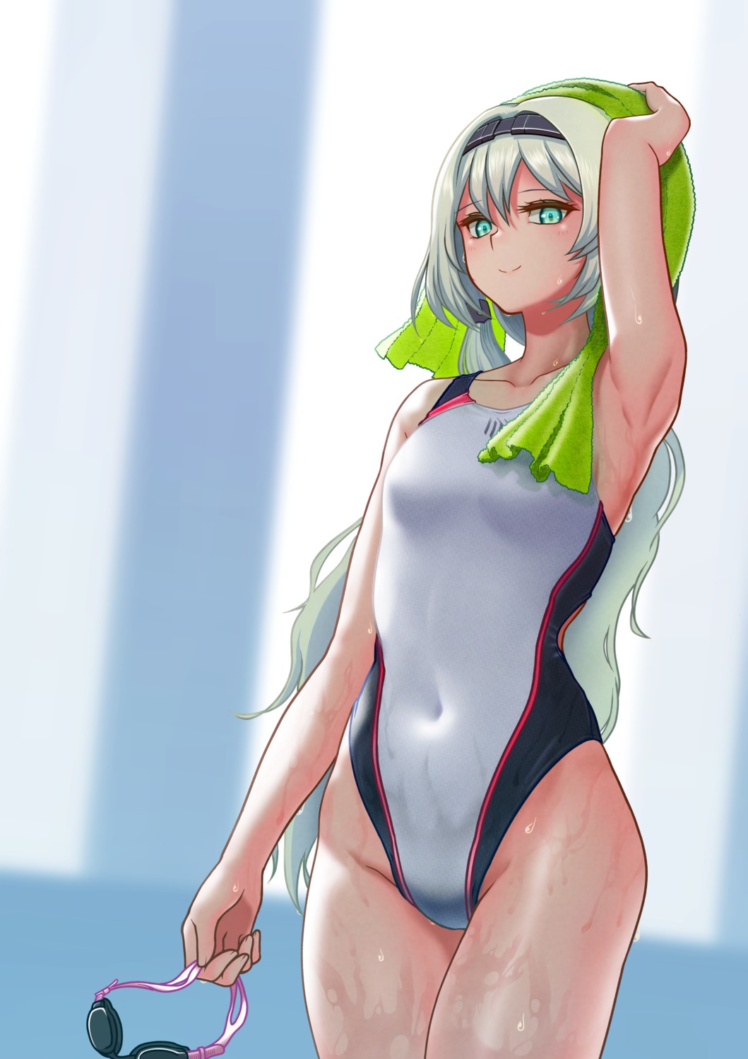 an-94_(girls_frontline) girls_frontline swimsuits tomtom_drawing