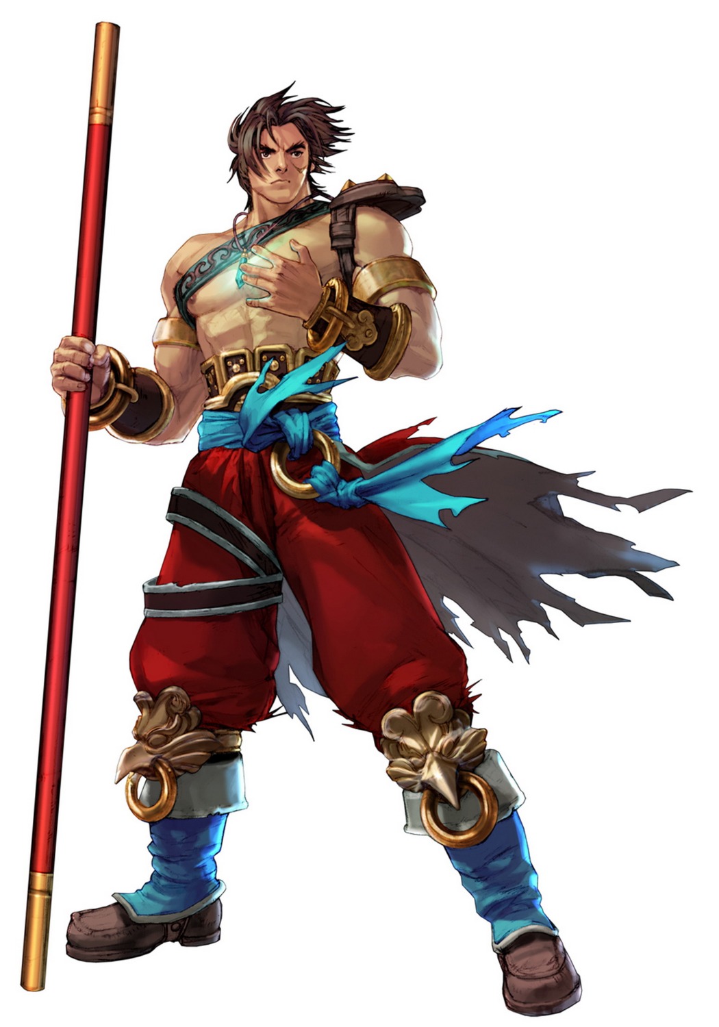 kawano_takuji kilik male namco soul_calibur weapon