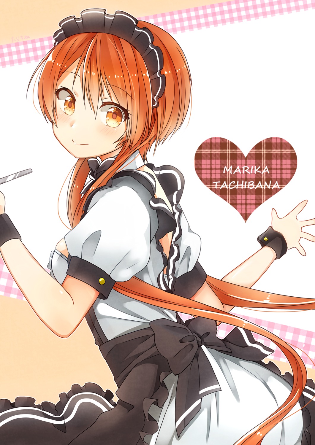 maid nisekoi tachibana_marika tarachine waitress