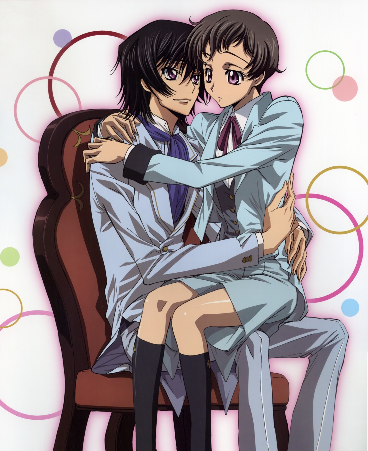 code_geass lelouch_lamperouge male rollo_lamperouge sakou_yukie