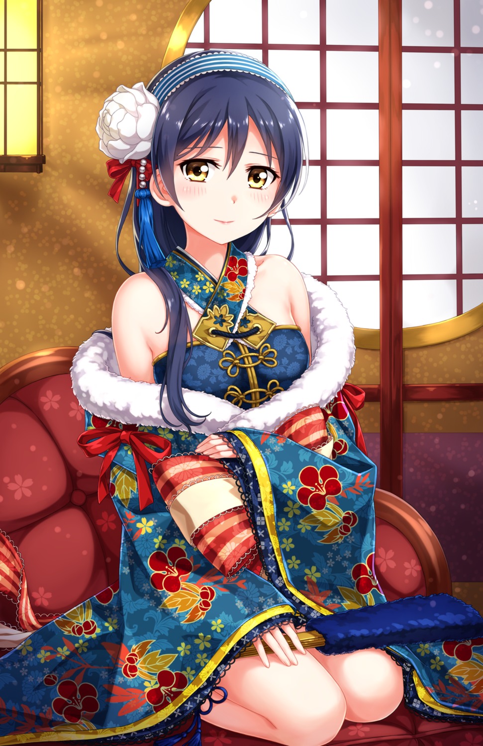 japanese_clothes love_live! sonoda_umi tucana