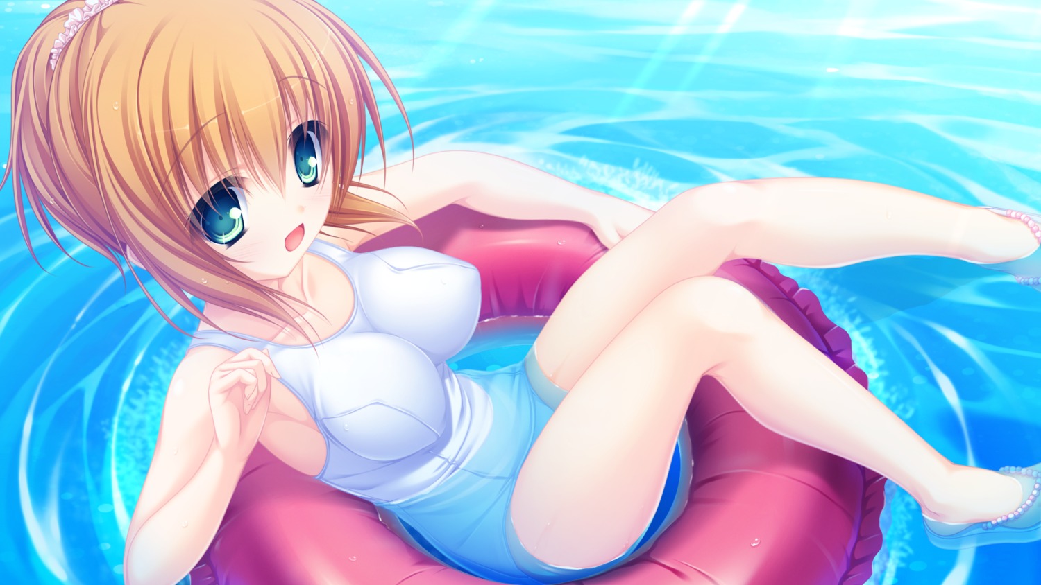 game_cg justy_x_nasty kamui_mikaru mikagami_mamizu school_swimsuit swimsuits whirlpool