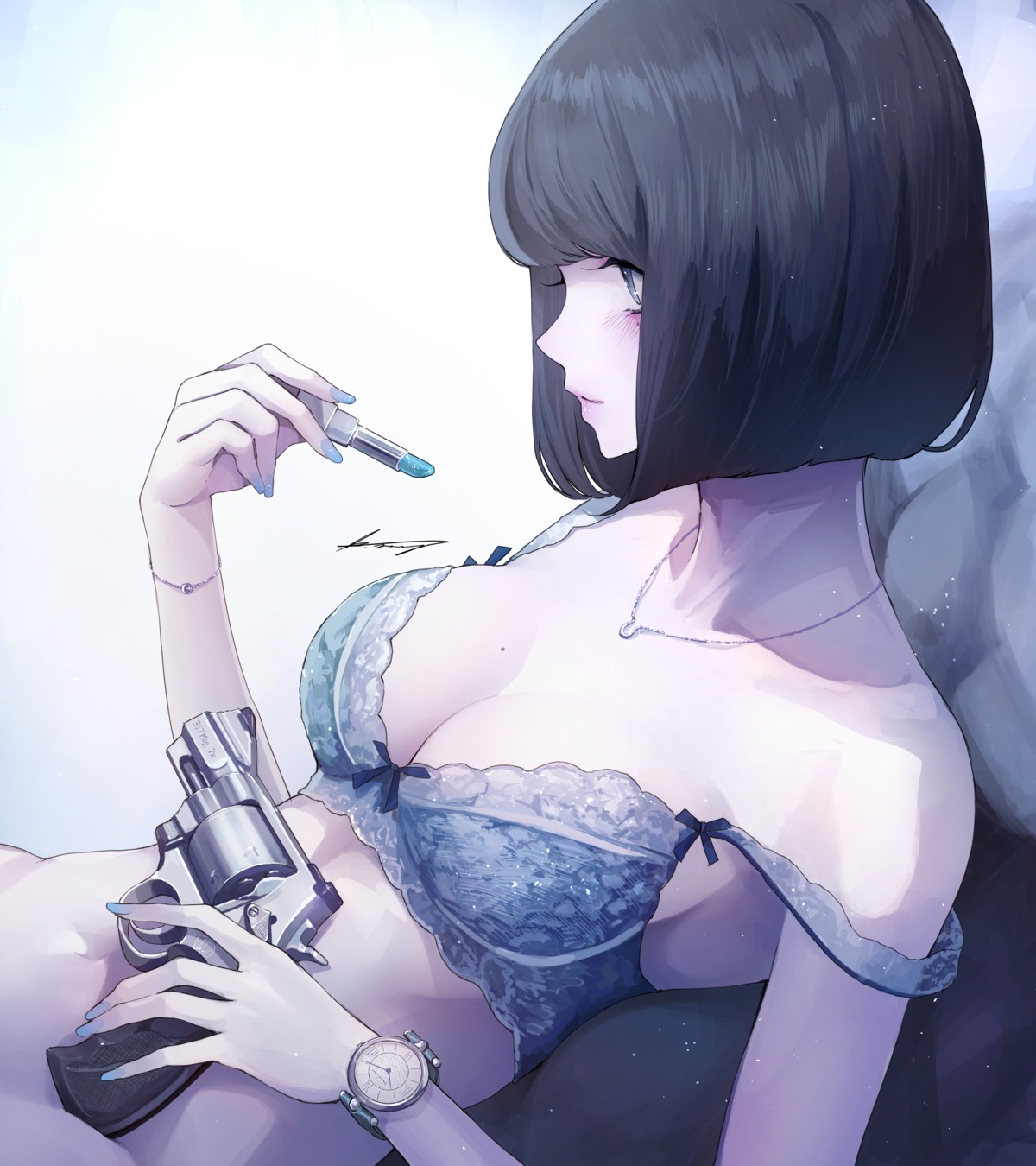 bottomless bra gun koh_(minagi_kou)