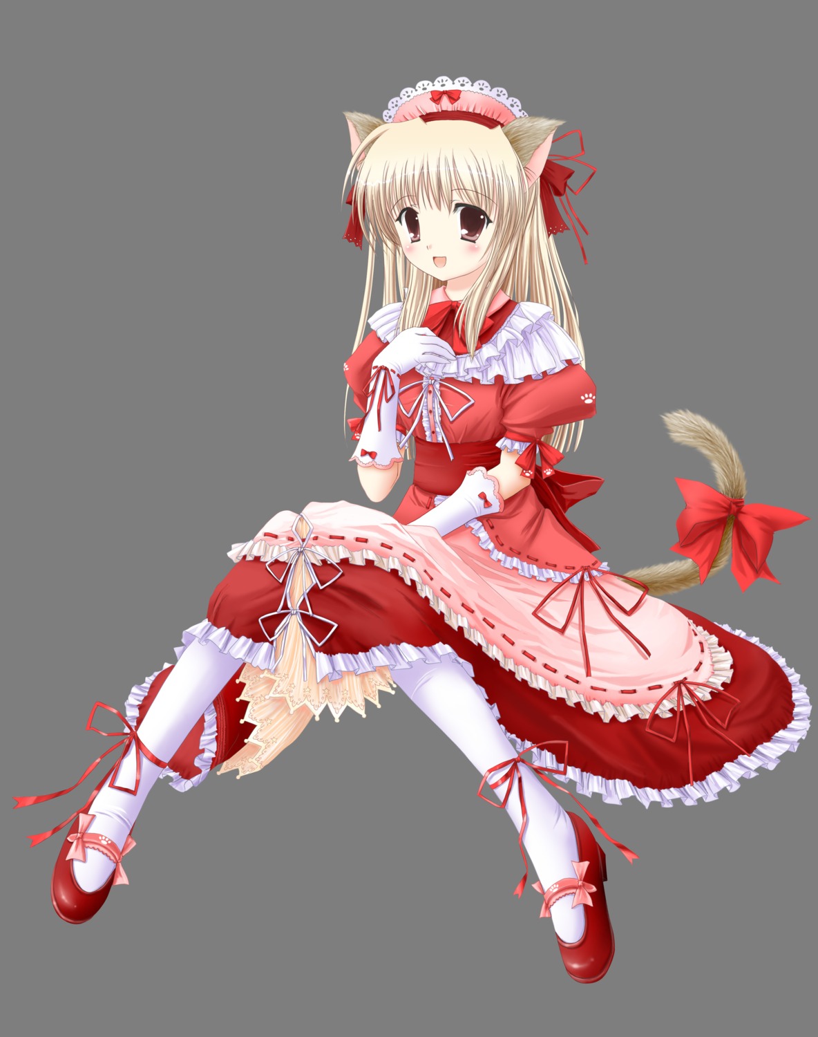 animal_ears funyo honobonoan maid nekomimi transparent_png