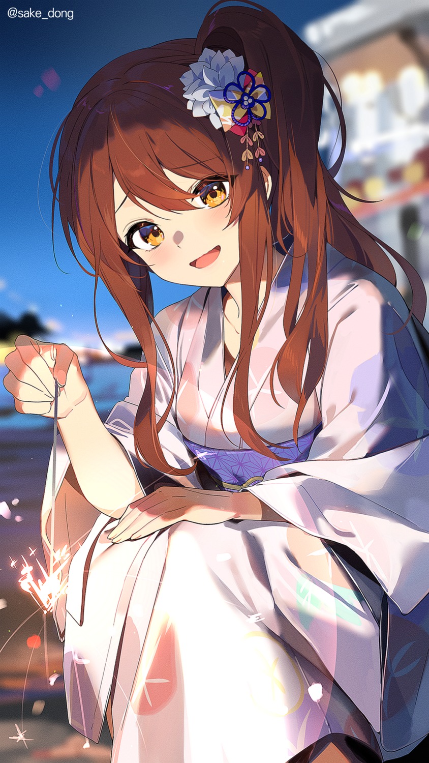 oosaki_tenka sake_dong the_idolm@ster the_idolm@ster_shiny_colors yukata