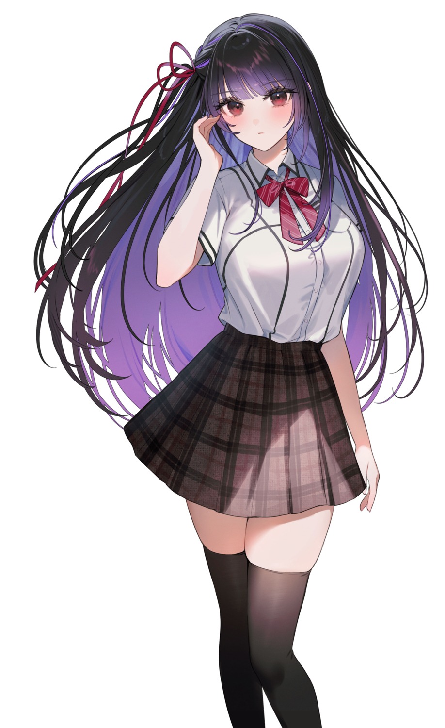 seifuku thighhighs unamiya