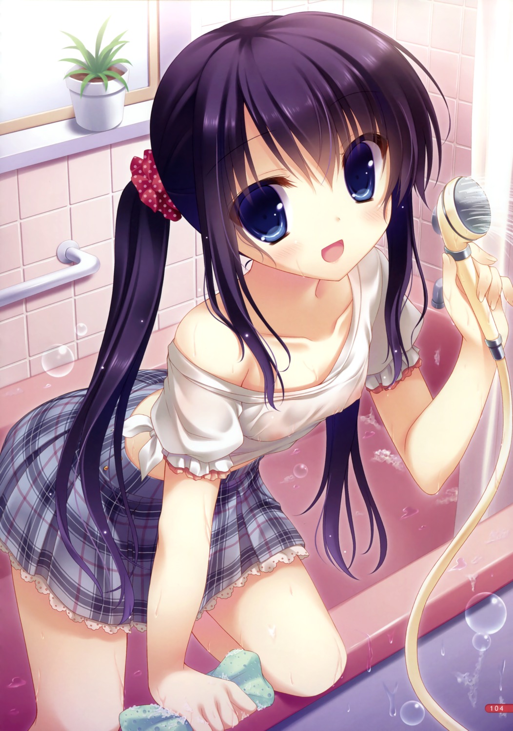 loli nipples no_bra see_through wet_clothes yukie