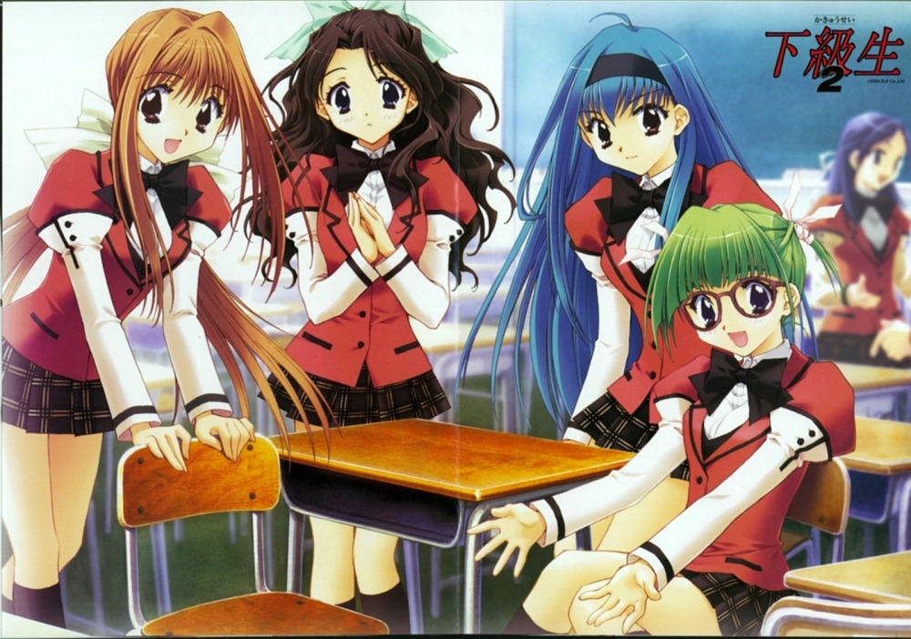 hirasawa_hiroko kadoi_aya kakyuusei kakyuusei_2 saimon_tamaki shirai_yuuri takato_nanase