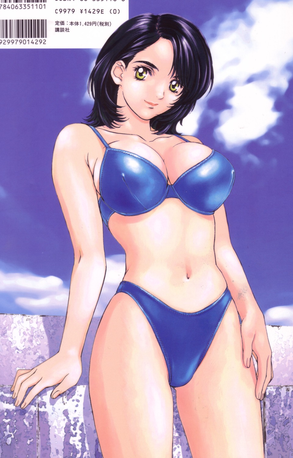 bikini cleavage kobayashi_hiyoko swimsuits