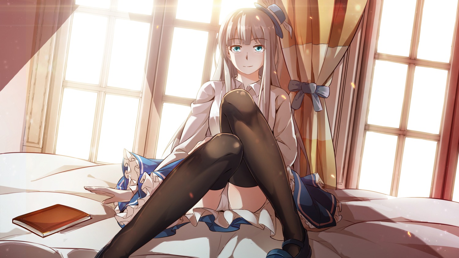 angela_misu jipin_gongyu_xianqi pantsu tagme thighhighs