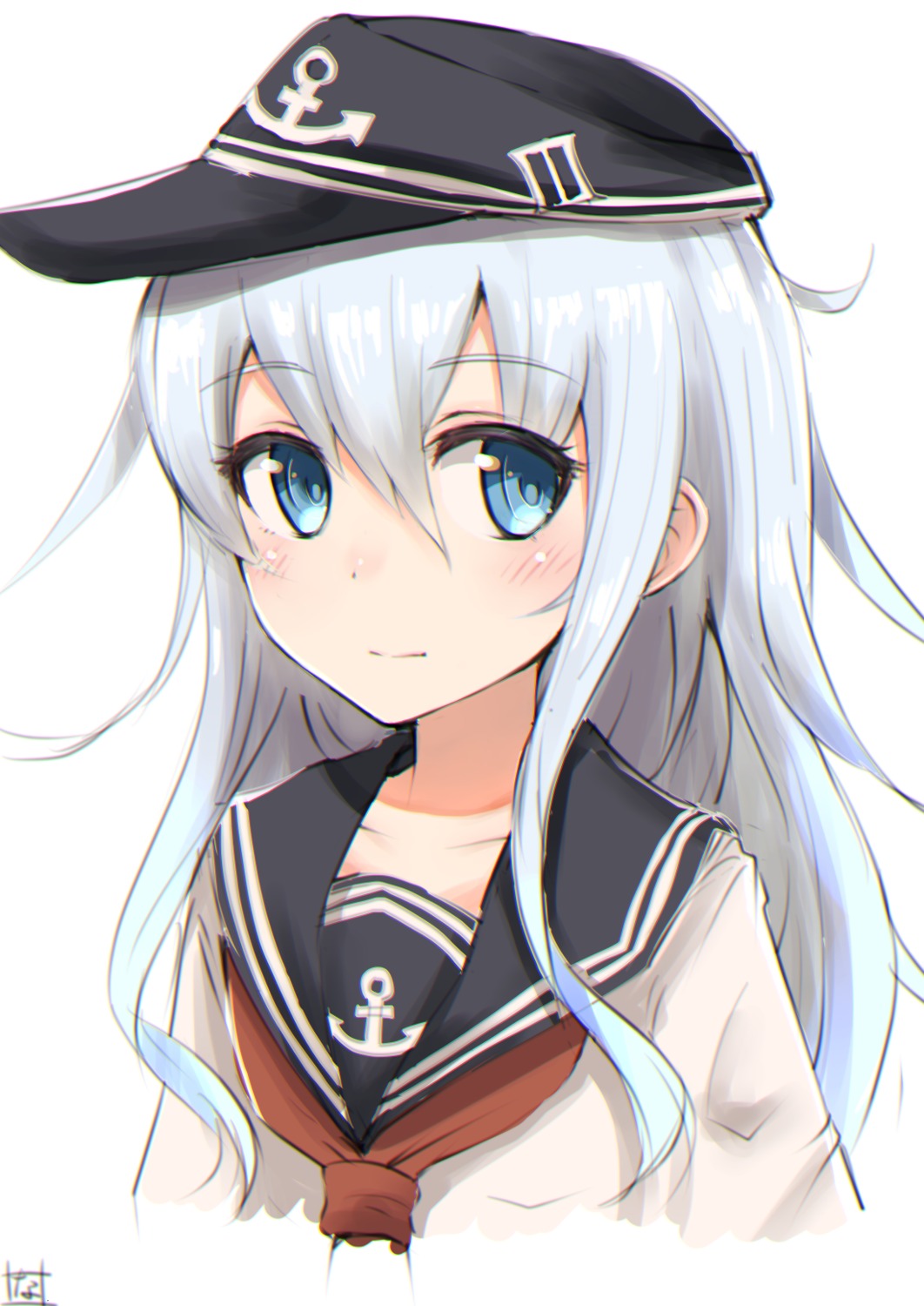 hibiki_(kancolle) kantai_collection nayuhi seifuku