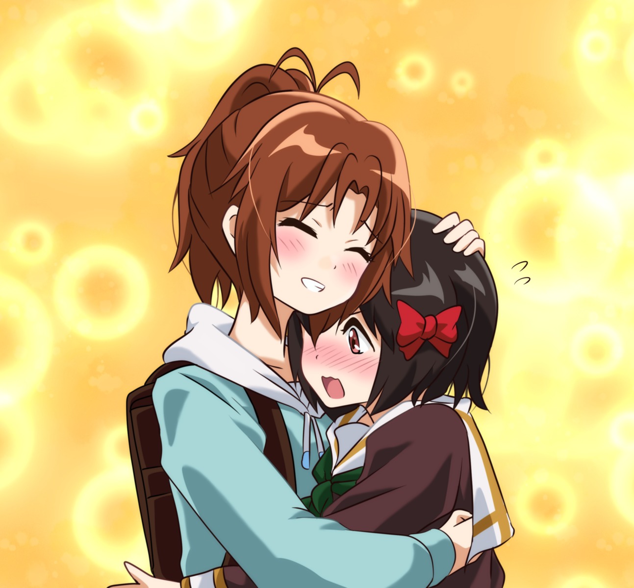 hibike!_euphonium hisaishi_kanade kurumiyasan_ns nakagawa_natsuki seifuku yuri