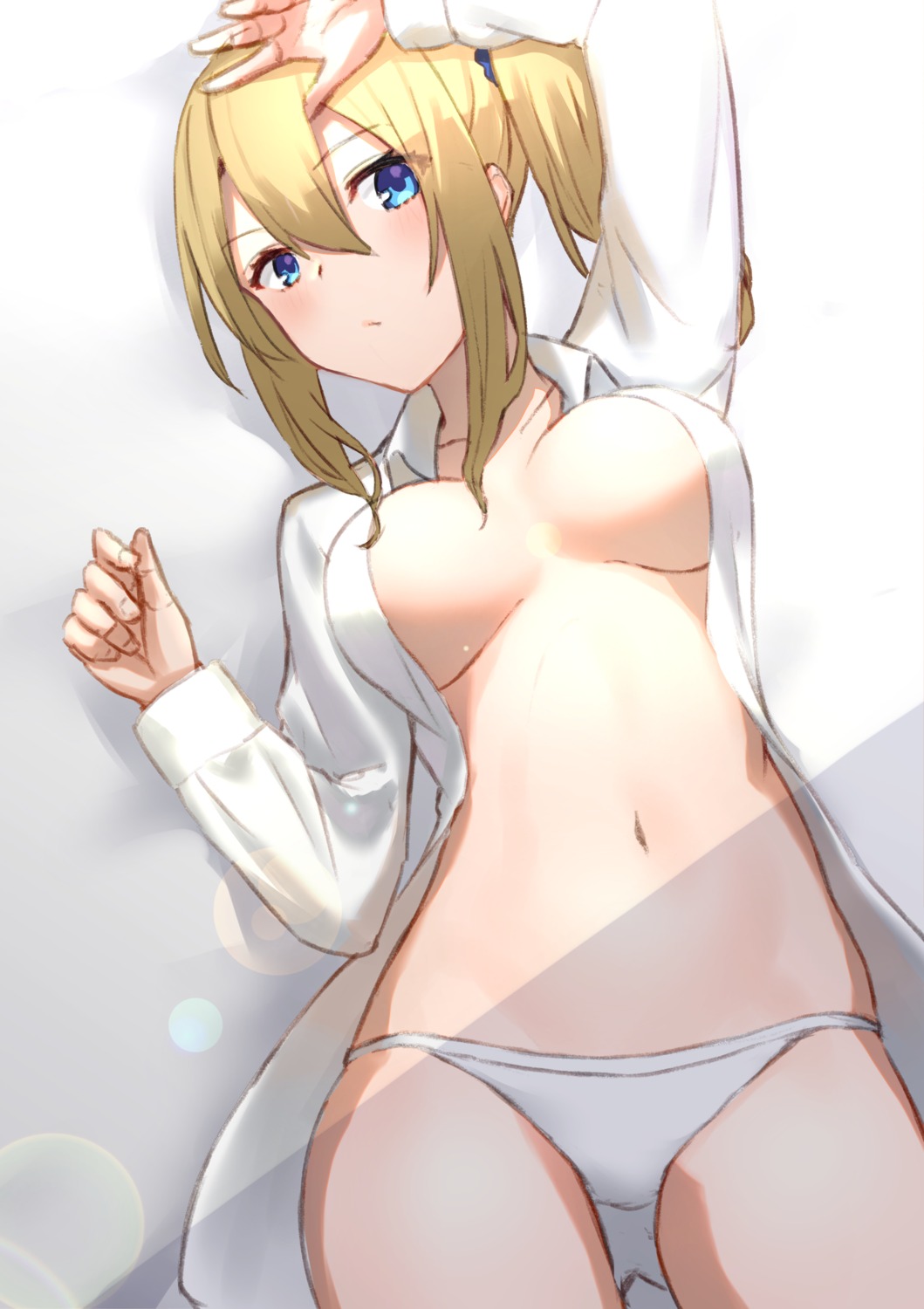 dress_shirt gatling033 hayasaka_ai kaguya-sama_wa_kokurasetai_~tensai-tachi_no_renai_zunousen~ no_bra open_shirt pantsu