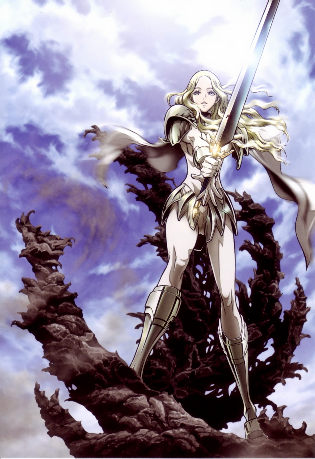 armor claymore sword teresa