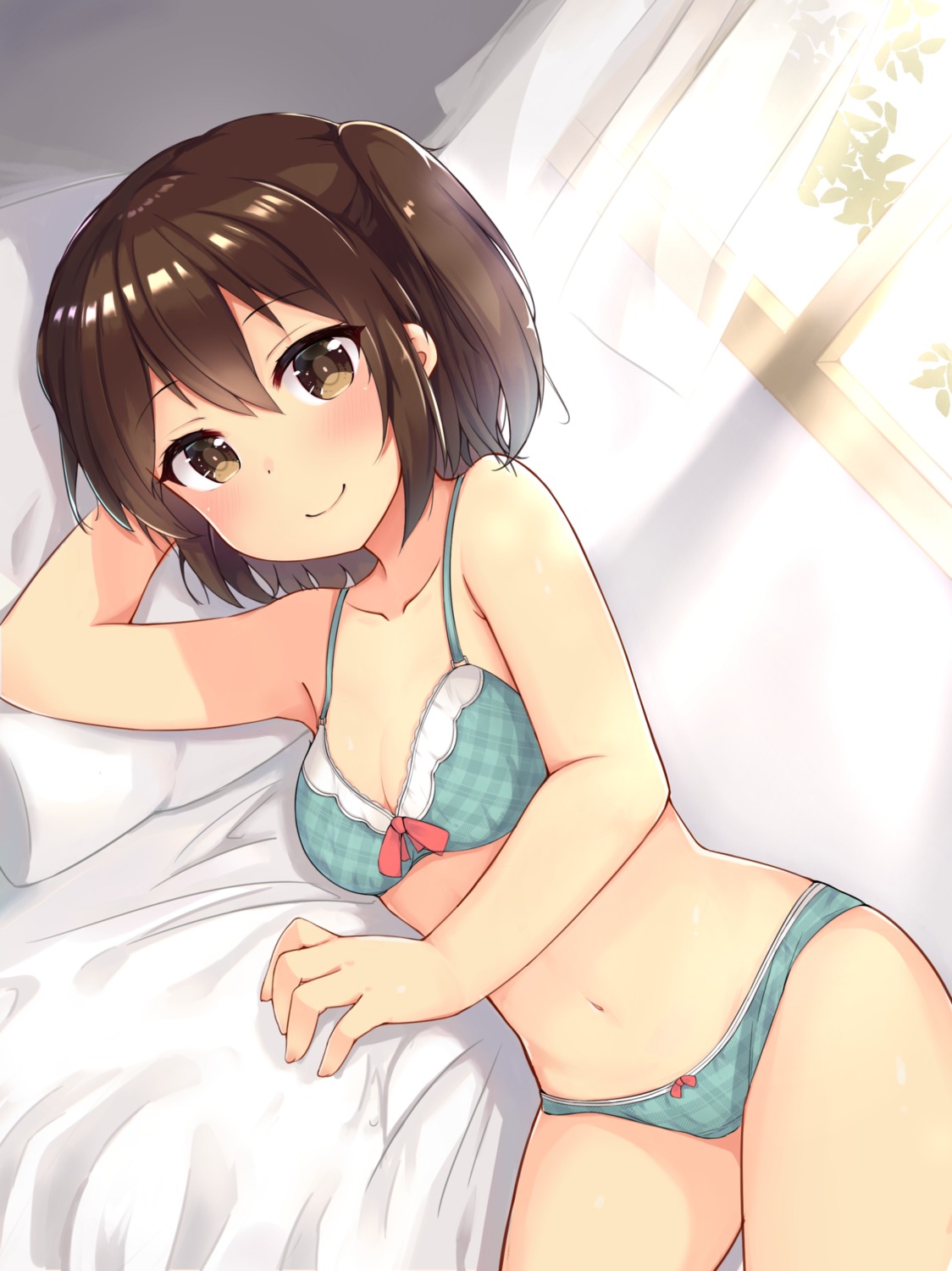 bra cleavage kantai_collection pantsu sendai_(kancolle) tiguruvurumudo_vuorun