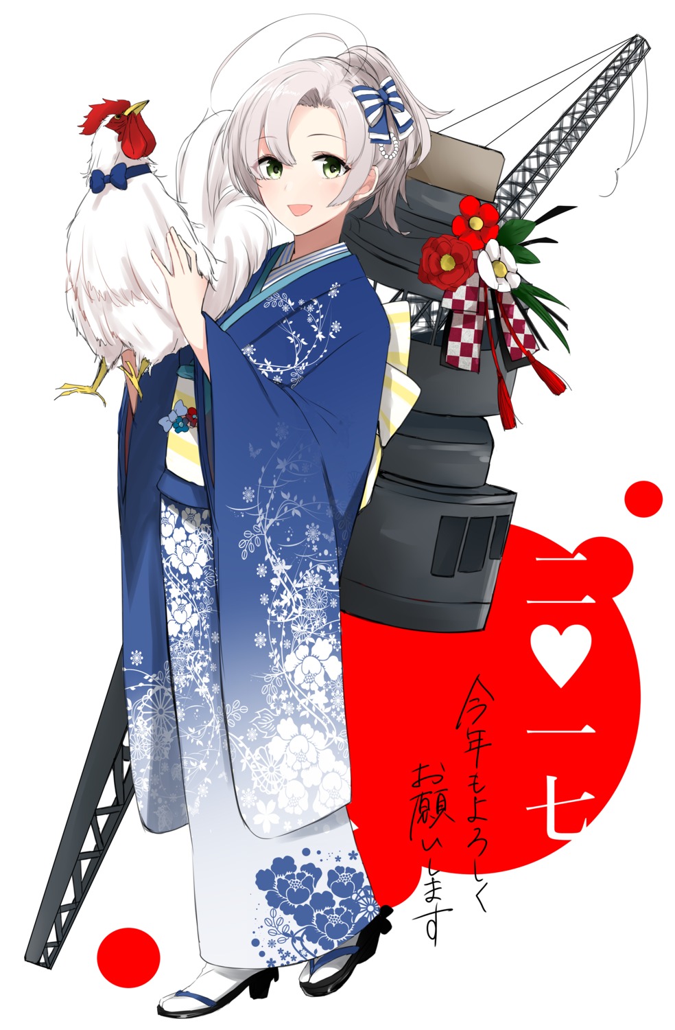 heels kantai_collection kimono kinugasa_(kancolle) morinaga_miki