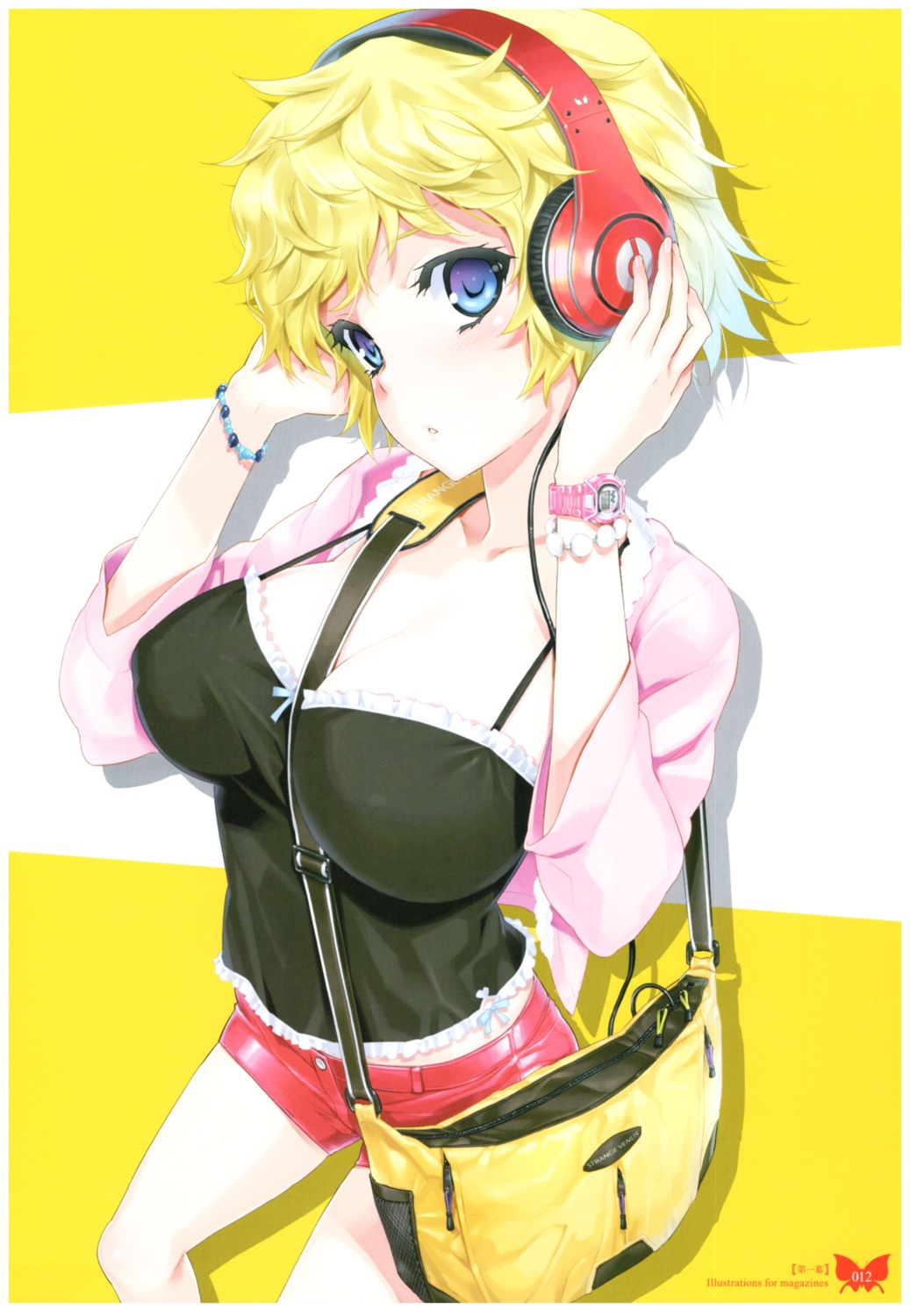 cleavage happoubi_jin headphones