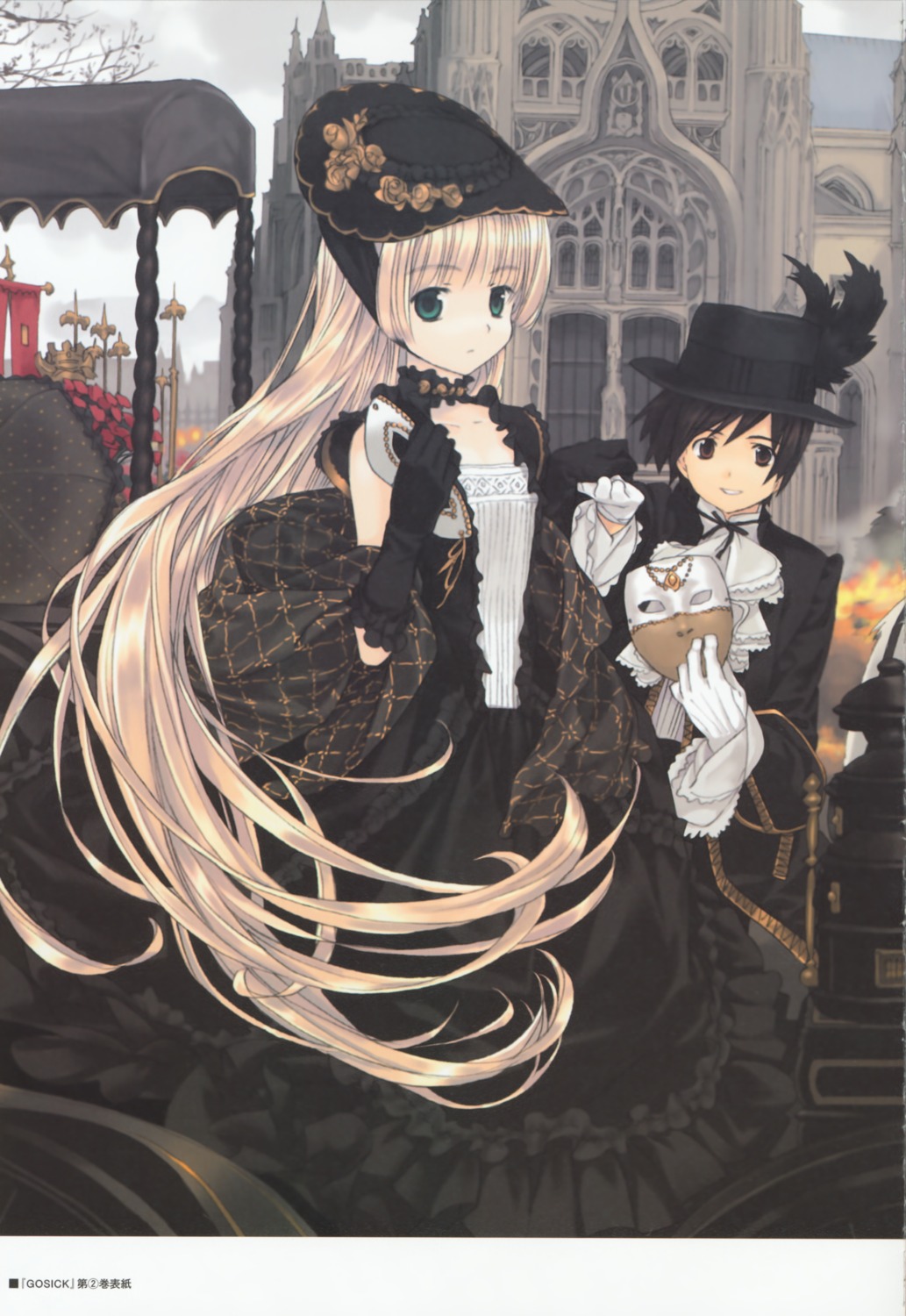 dress gosick kujo_kazuya lolita_fashion takeda_hinata victorica_de_broix