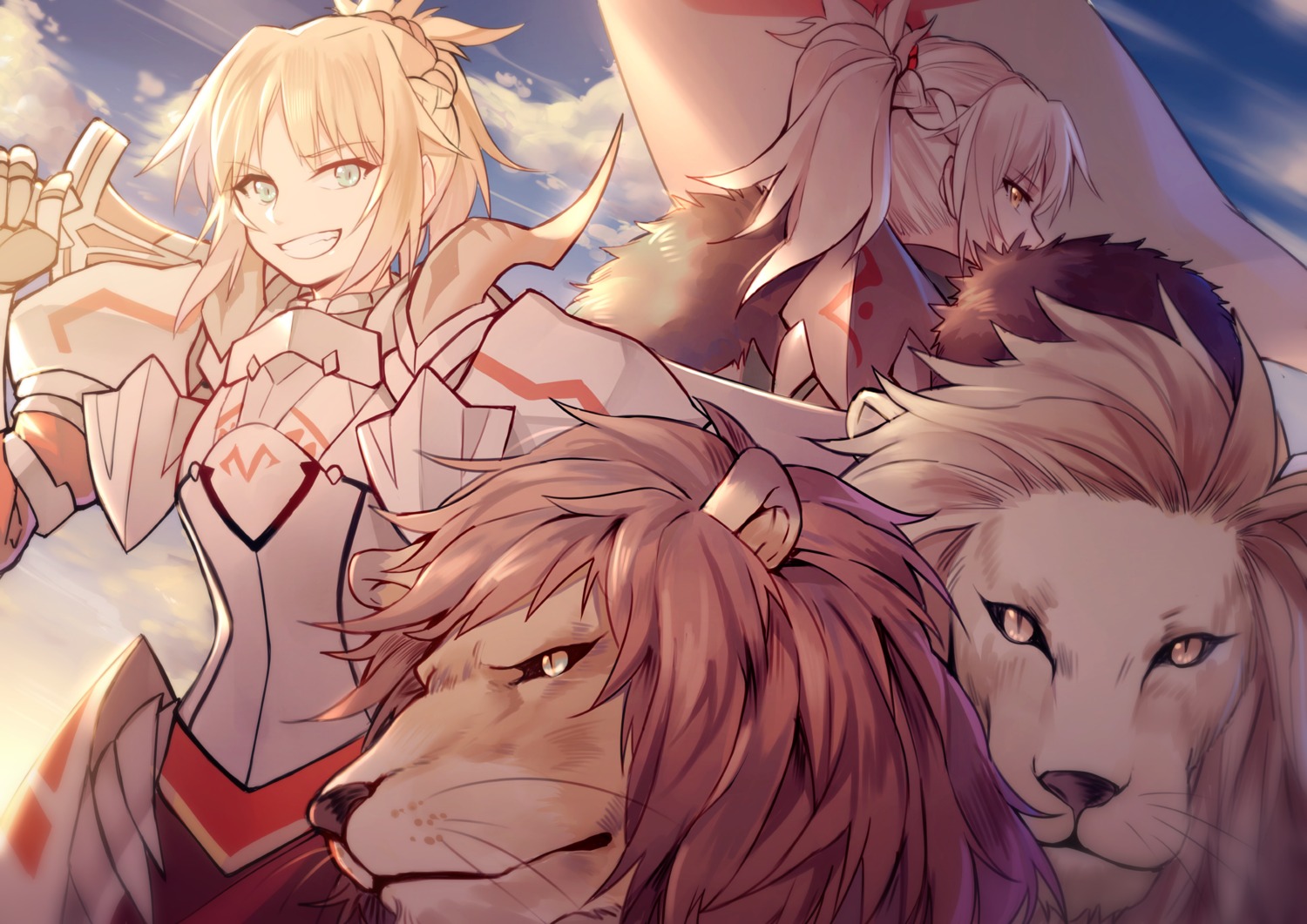 armor fate/apocrypha fate/stay_night mordred_(fate) yorukun