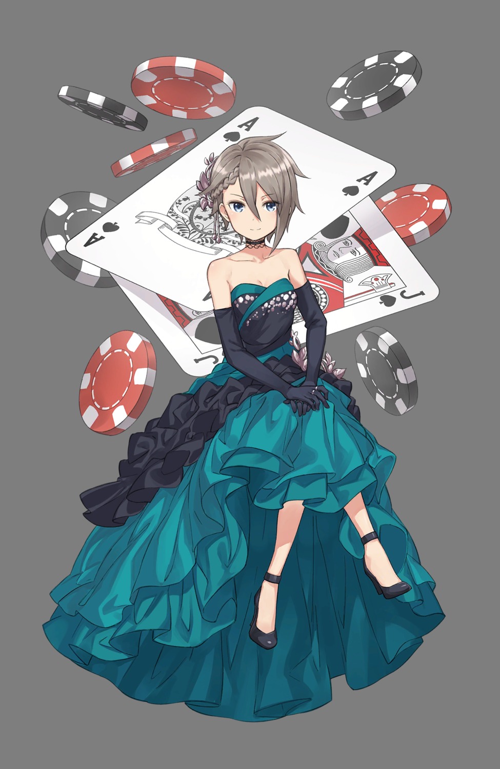 ange_(princess_principal) cleavage dress heels princess_principal tagme transparent_png