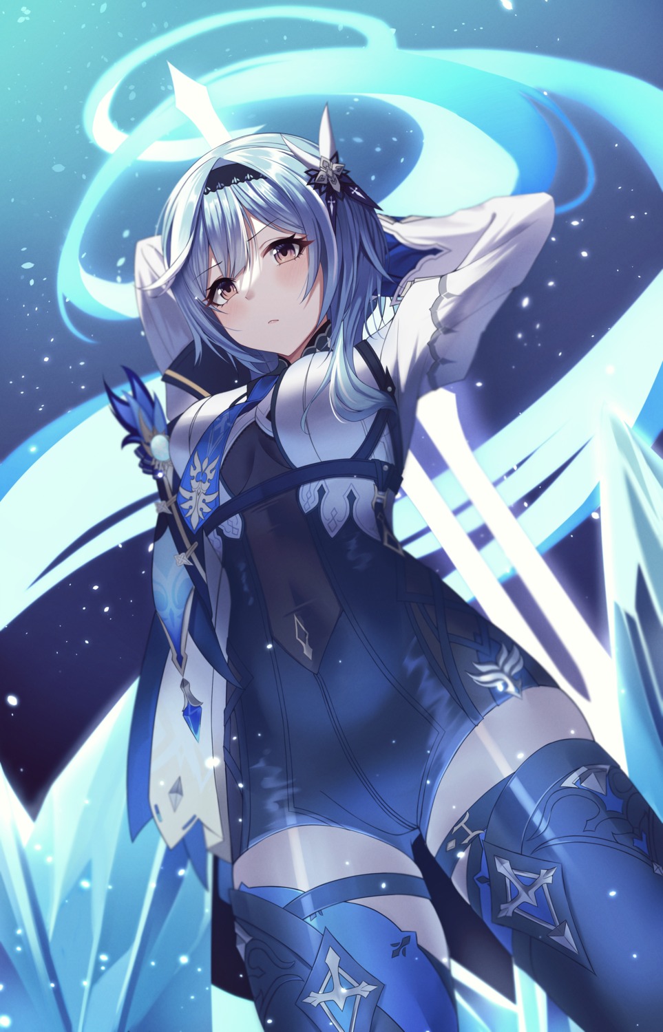 eula garter genshin_impact sword thighhighs yuzb99