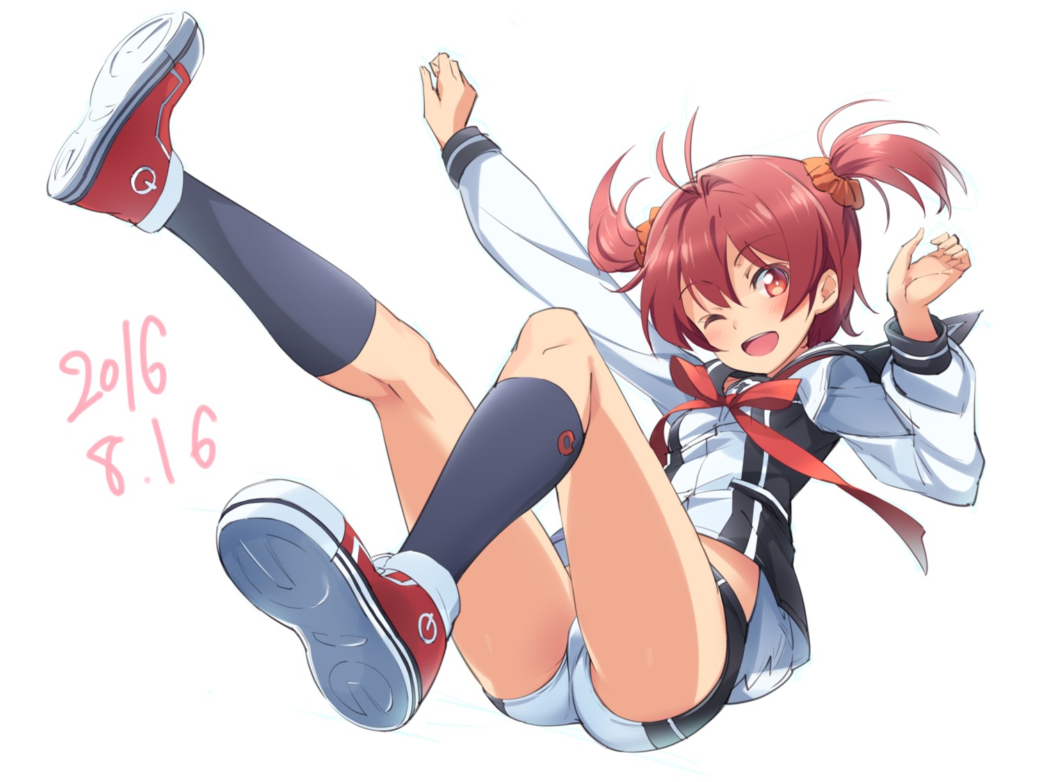 buruma isshiki_akane michairu. seifuku vividred_operation