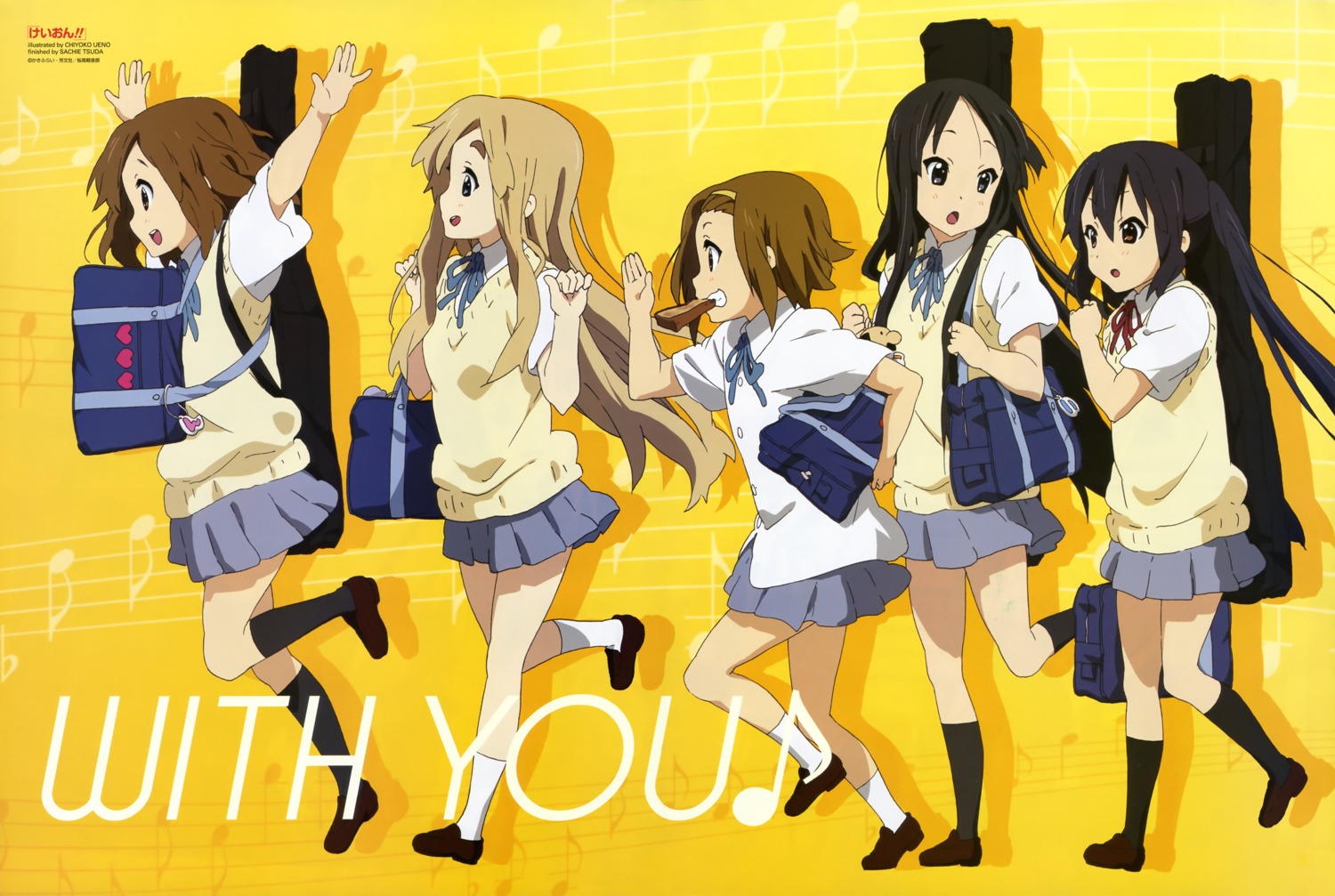 akiyama_mio hirasawa_yui k-on! kotobuki_tsumugi nakano_azusa seifuku sweater tainaka_ritsu ueno_chiyoko