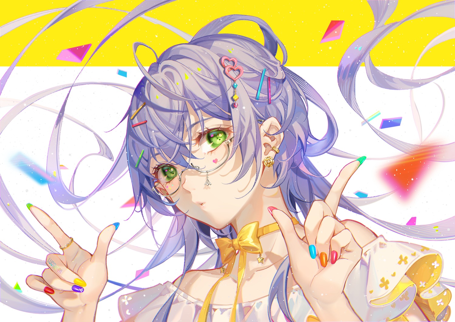 luo_tianyi megane tidsean vocaloid