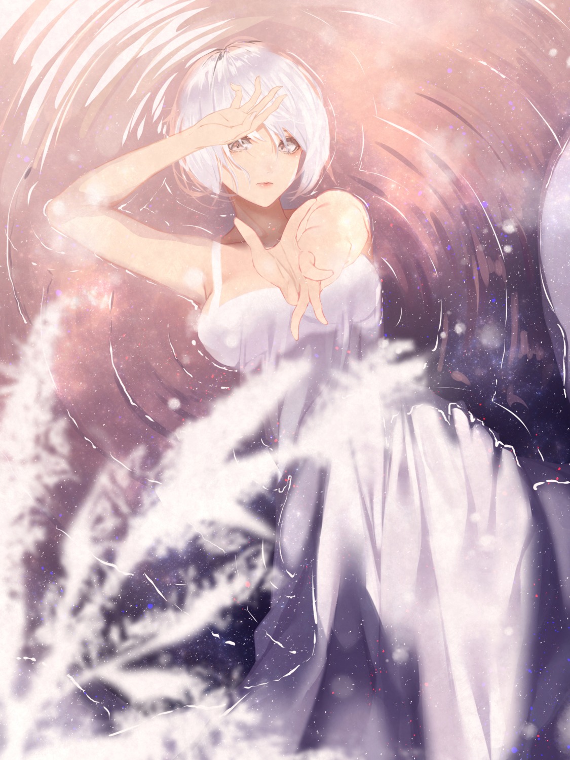 dress kisui summer_dress wet