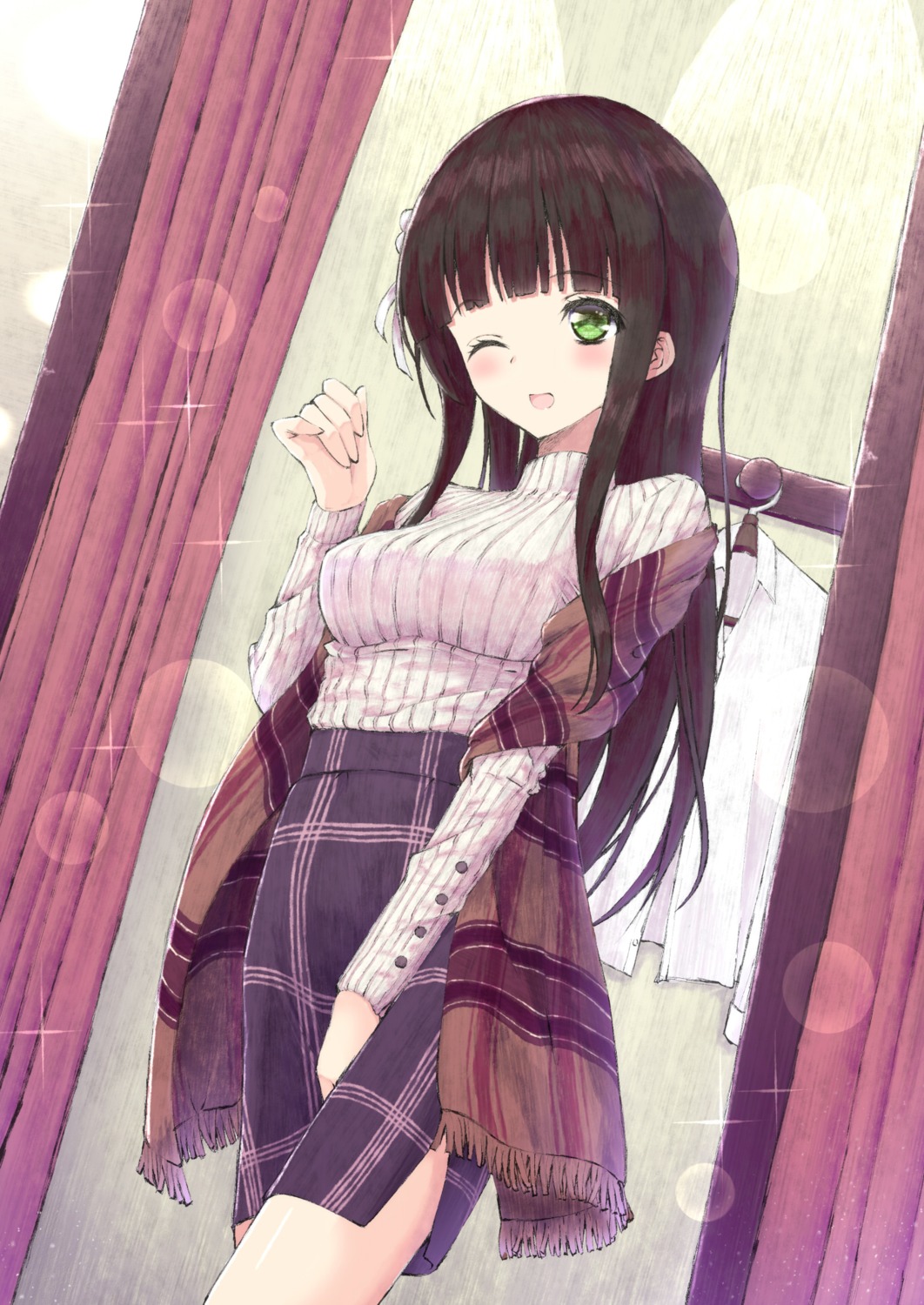 aramachi gochuumon_wa_usagi_desu_ka? sweater ujimatsu_chiya