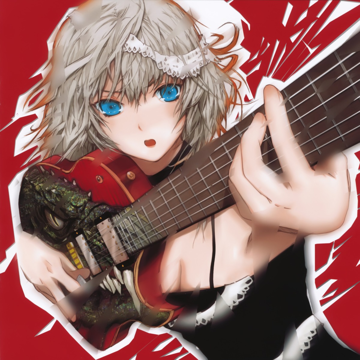 cleavage fuyuno_haruaki guitar scanning_resolution techno_fuyuno