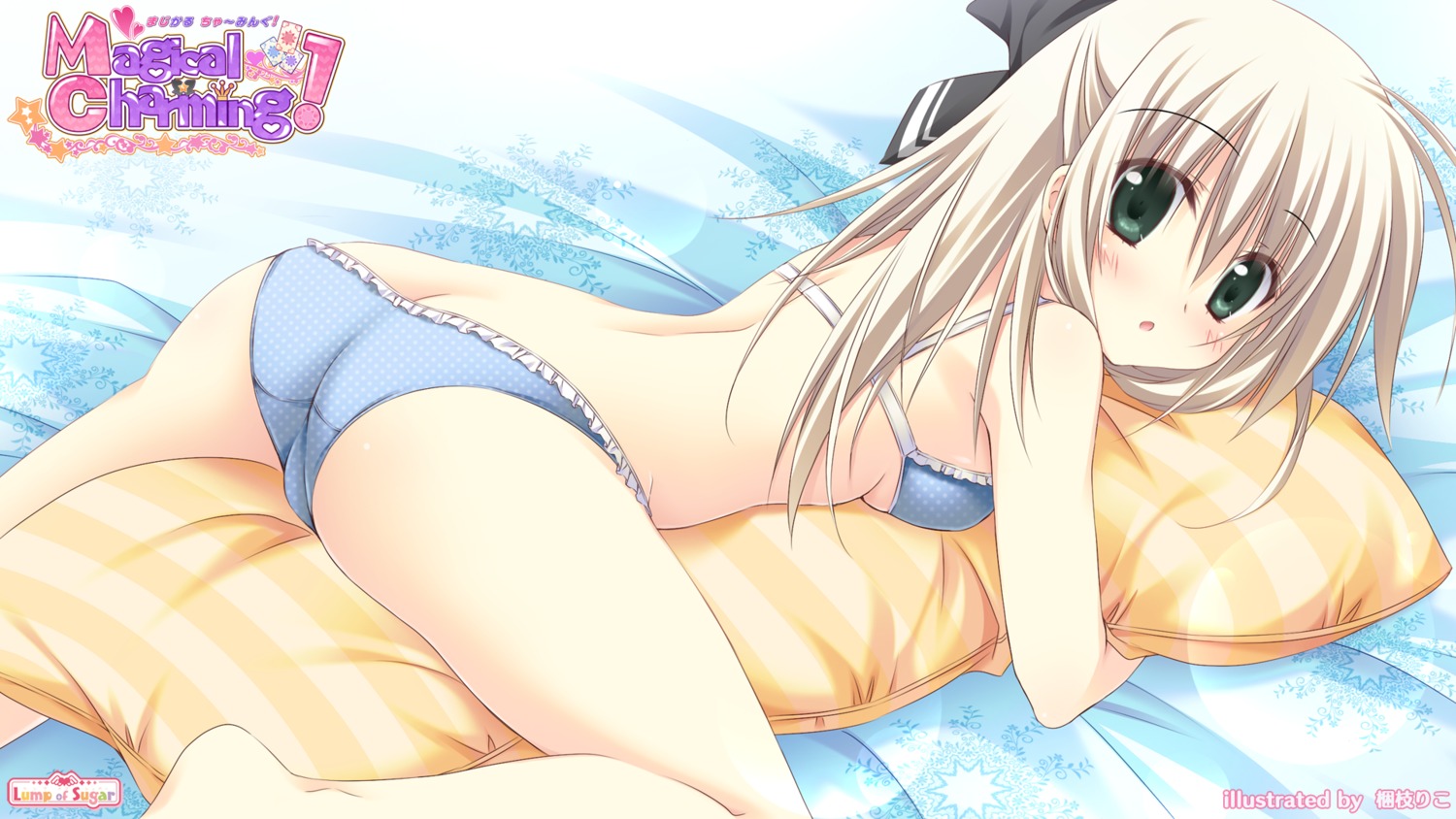 ass bra hayama_tokine korie_riko lump_of_sugar magical_charming! pantsu wallpaper