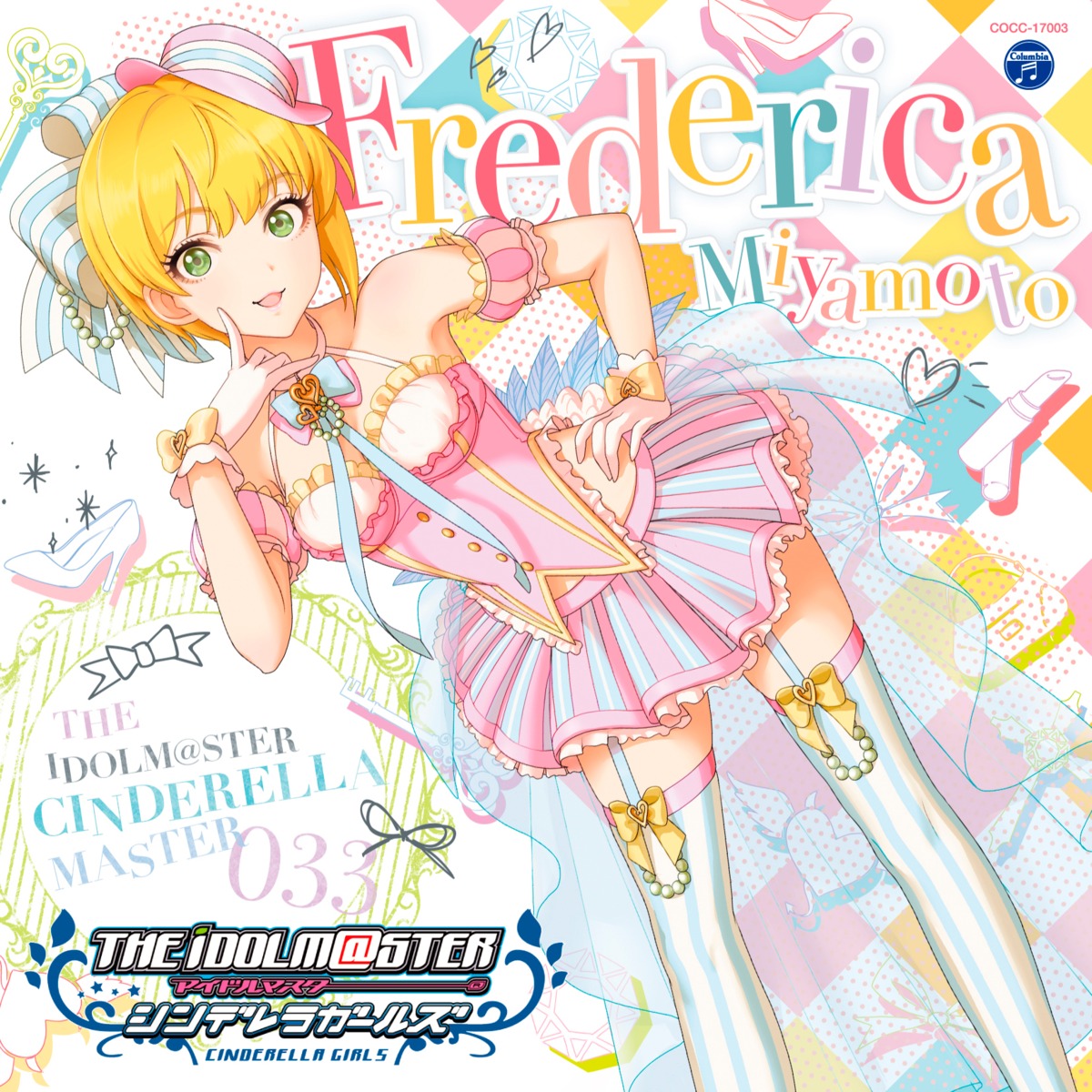 digital_version disc_cover miyamoto_frederica stockings the_idolm@ster the_idolm@ster_cinderella_girls thighhighs