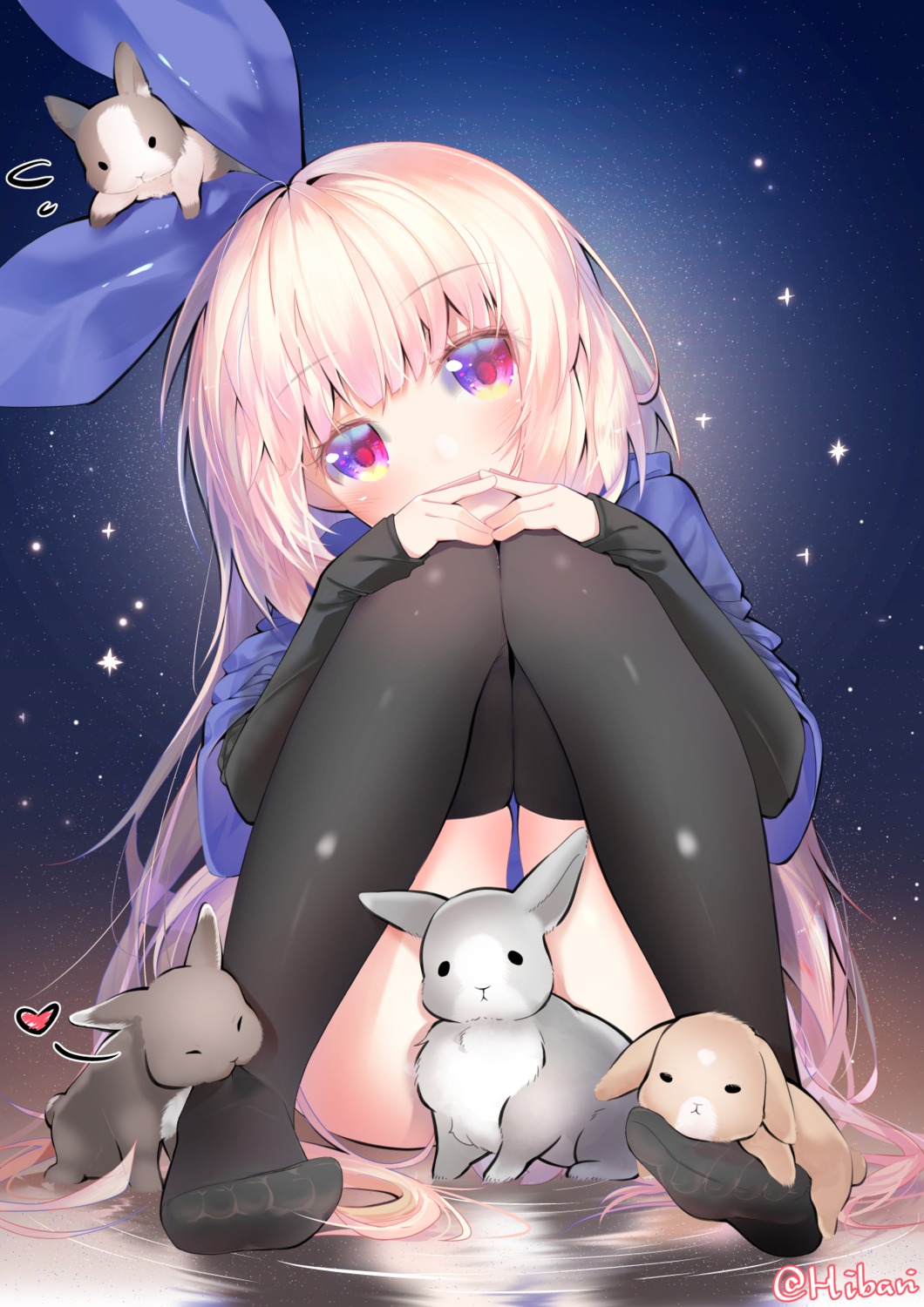 feet hibari_hina thighhighs