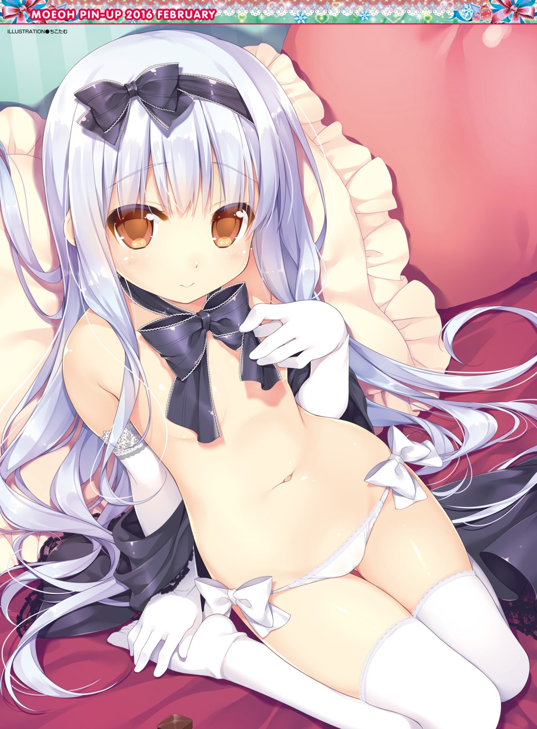 chikotam digital_version loli no_bra open_shirt pantsu string_panties thighhighs