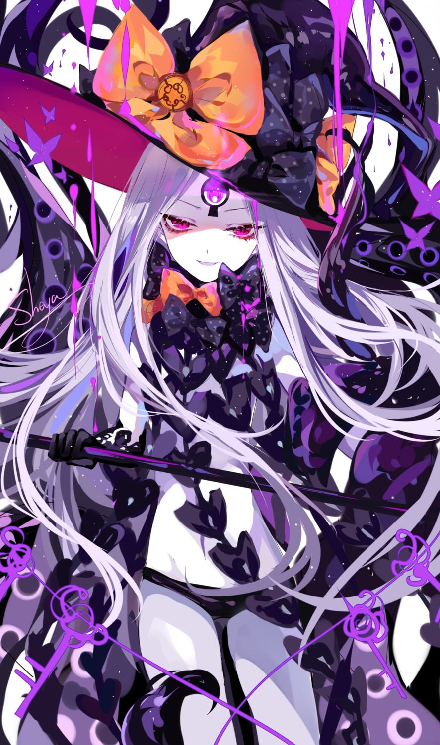 abigail_williams_(fate) fate/grand_order loli pantsu sheya tentacles topless witch