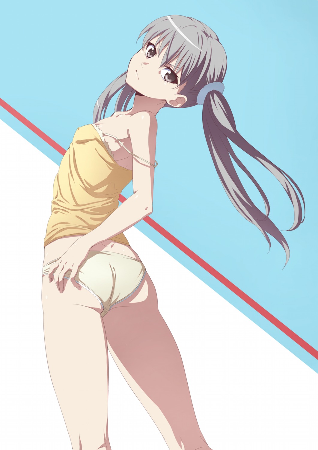 ass bakemonogatari cameltoe erect_nipples loli monogatari_(series) oikura_sodachi owarimonogatari pantsu puma_(hyuma1219)