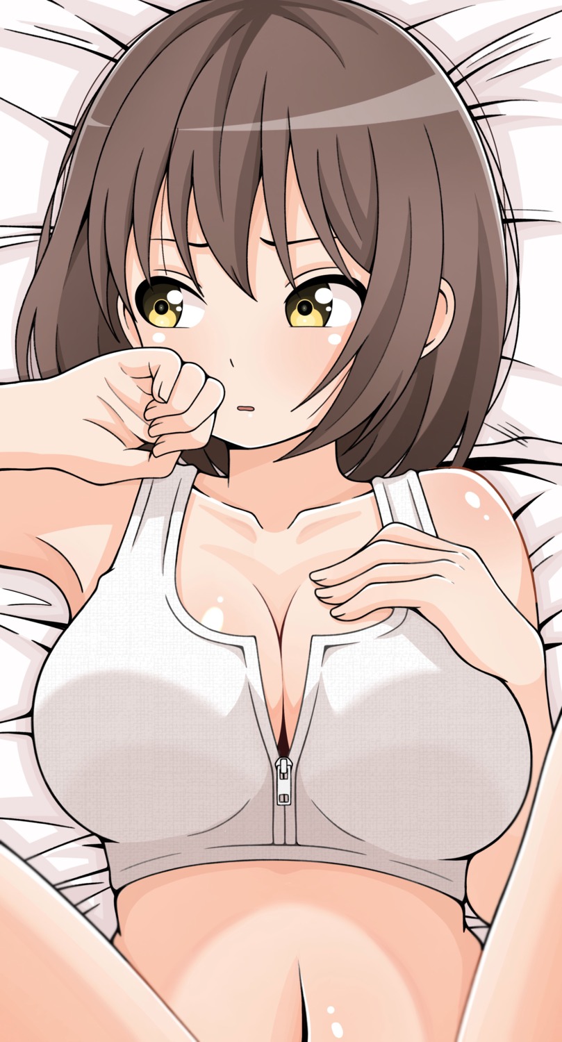 bra breast_hold cleavage ito_kashiwamochi