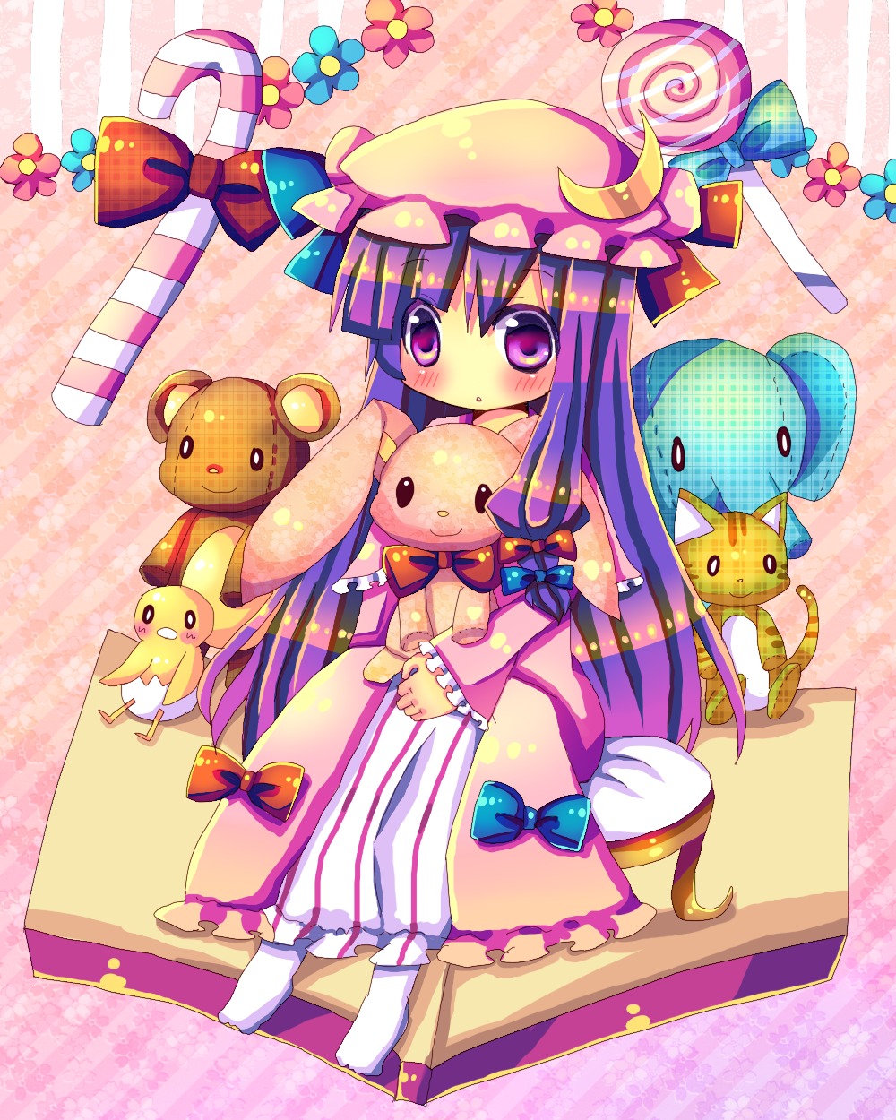 hinahina patchouli_knowledge touhou