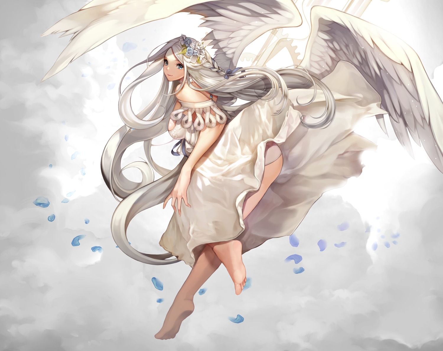 dress feet pantsu uuhui wings