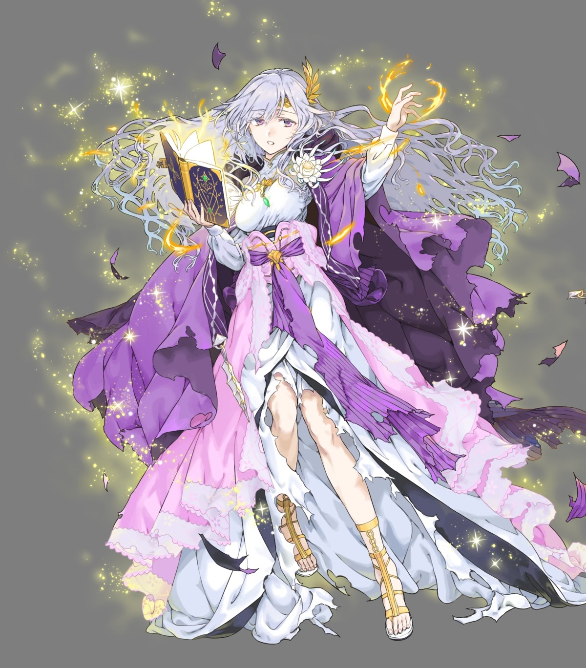 deirdre dress fire_emblem fire_emblem:_seisen_no_keifu haimura_kiyotaka nintendo torn_clothes