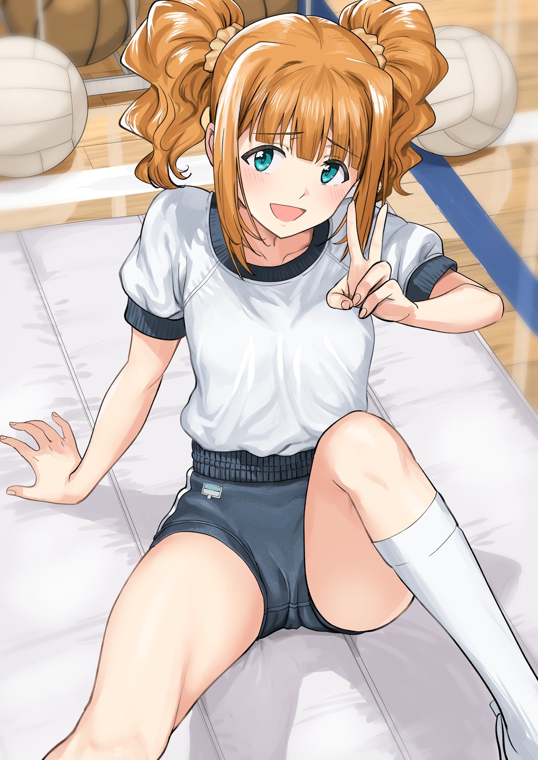 buruma gym_uniform takatsuki_yayoi the_idolm@ster tsurui