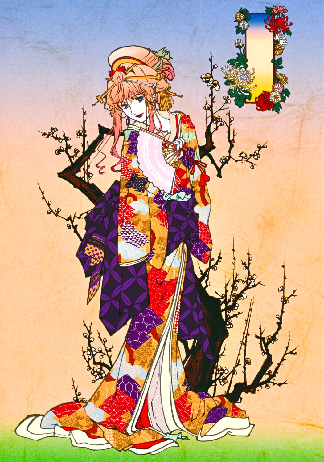 kimono macross macross_frontier sheryl_nome