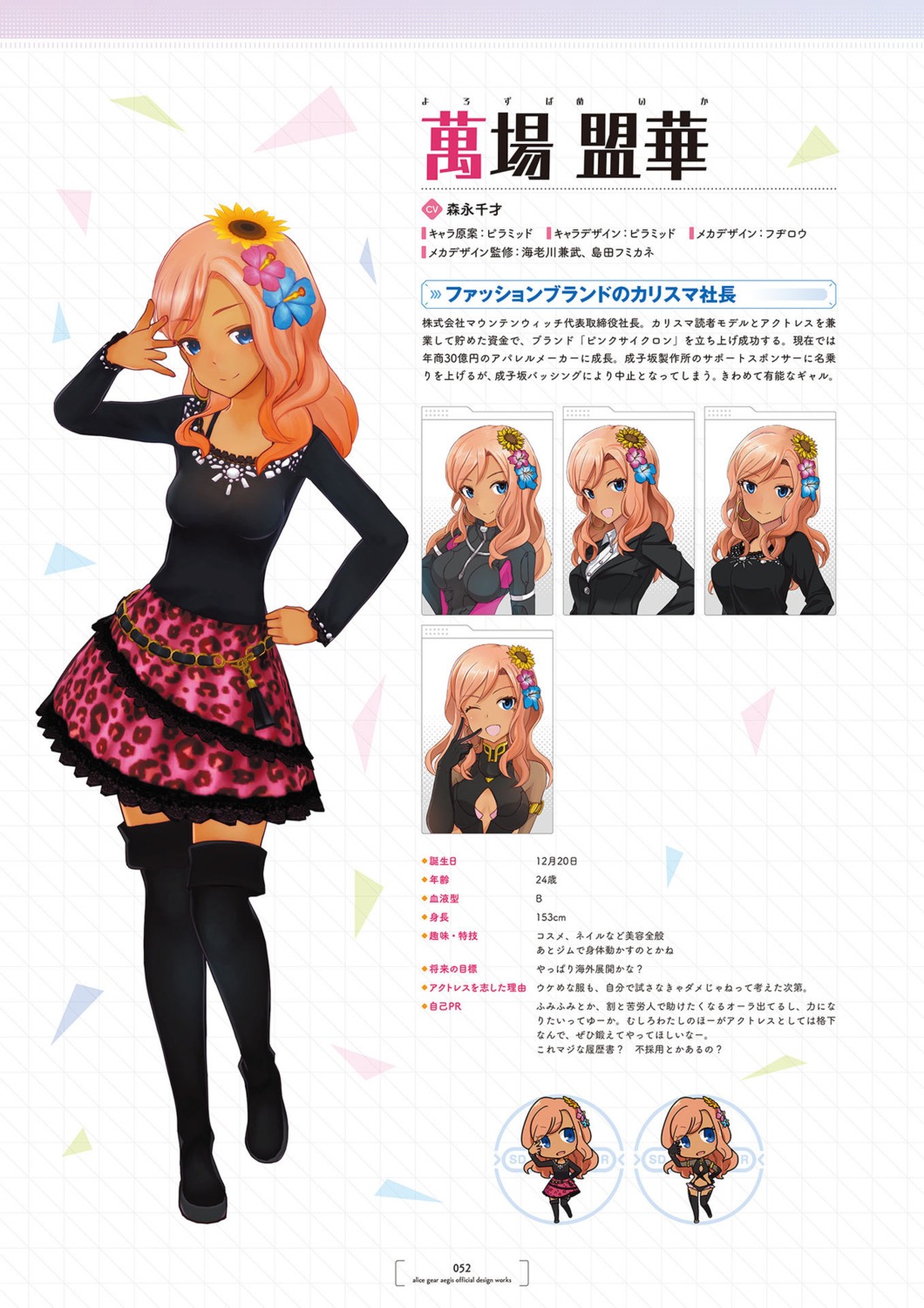 alice_gear_aegis business_suit character_design chibi profile_page tagme thighhighs yorozuba_meika