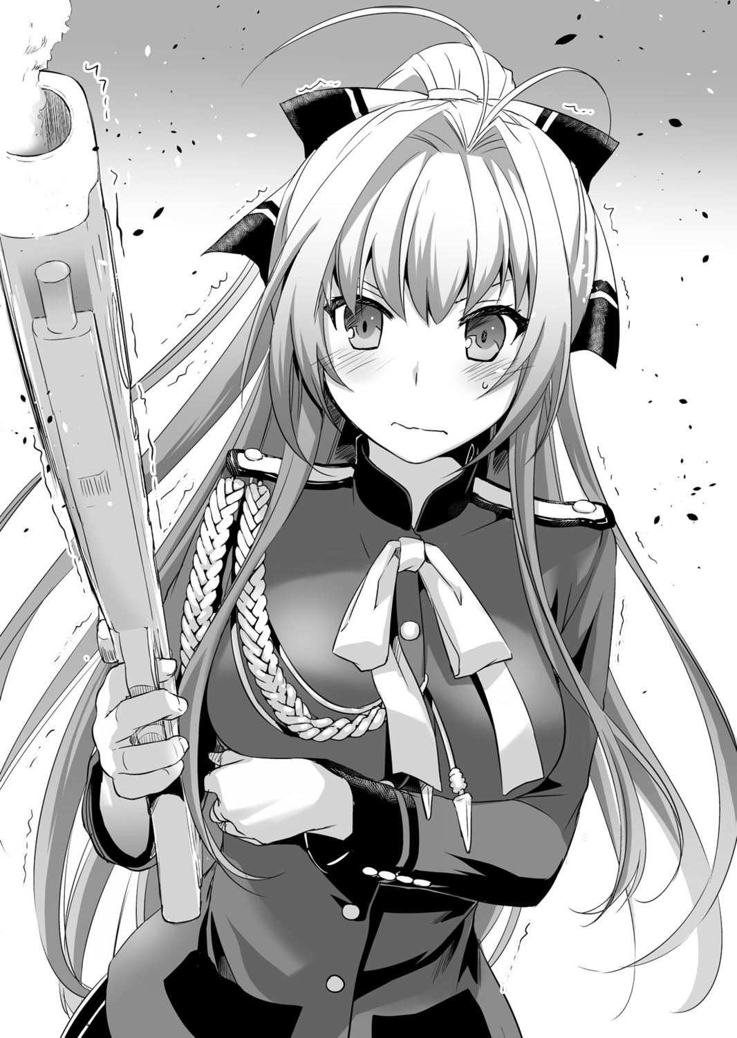 amagi_brilliant_park monochrome nakajima_yuka sento_isuzu