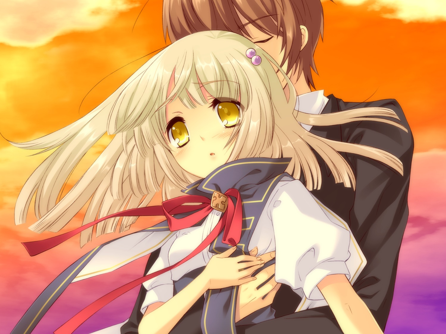 flyable_heart game_cg ito_noizi katsuragi_shou seifuku unisonshift yukishiro_suzuno