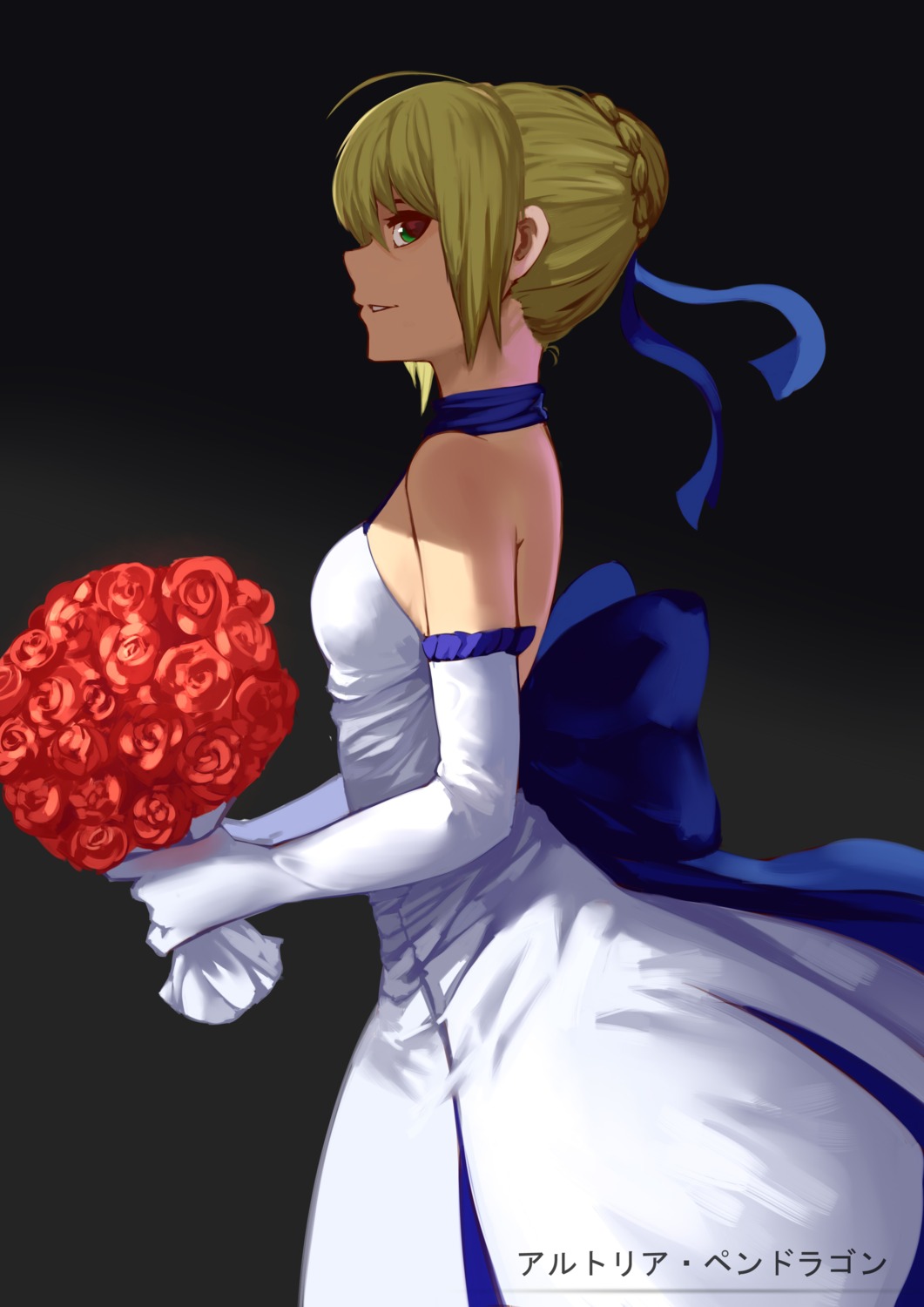 dress fate/stay_night saber takamitsu-kun