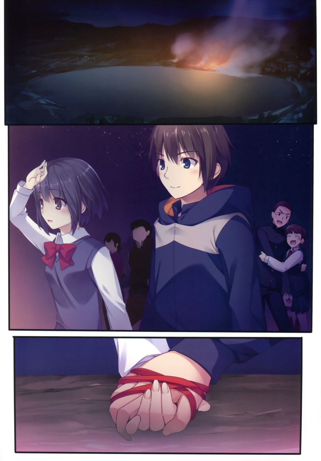 karomix karory kimi_no_na_wa. miyamizu_mitsuha natori_sayaka seifuku tachibana_taki teshigawara_katsuhiko