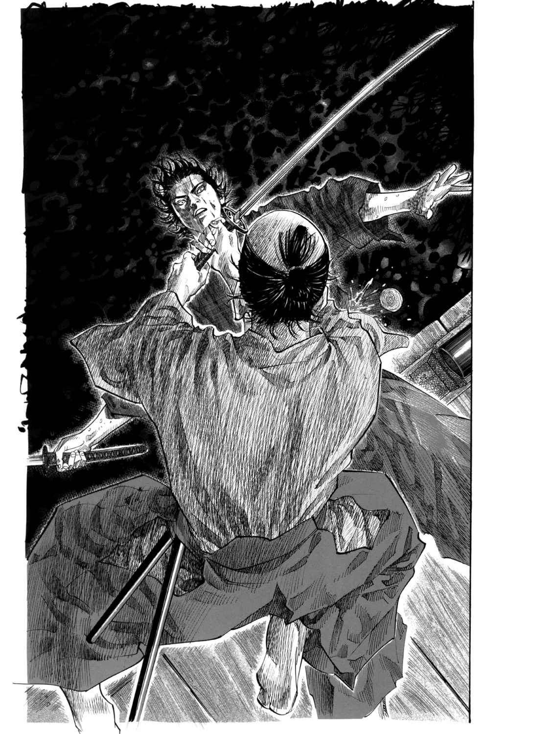 inoue_takehiko male monochrome vagabond